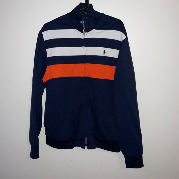 Polo by Ralph Lauren Navy Zip-Up Jacket – Men’s Large, Good Condition - Picture 3 of 7